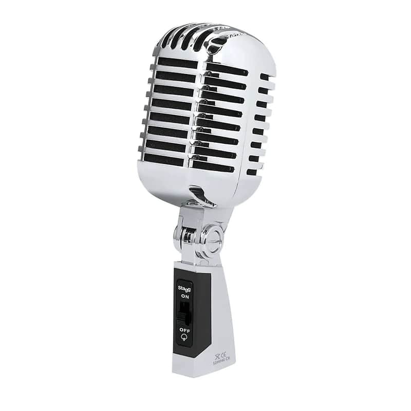 Stagg SDMP40 '50s Style Cardioid Dynamic Microphone image 1