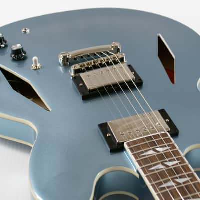 Epiphone Dave Grohl DG-335 Semi-hollowbody Electric Guitar (Demo) - Pelham Blue image 5