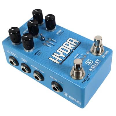 Keeley Hydra Stereo Reverb & Tremolo Electric Guitar Effects Pedal image 2