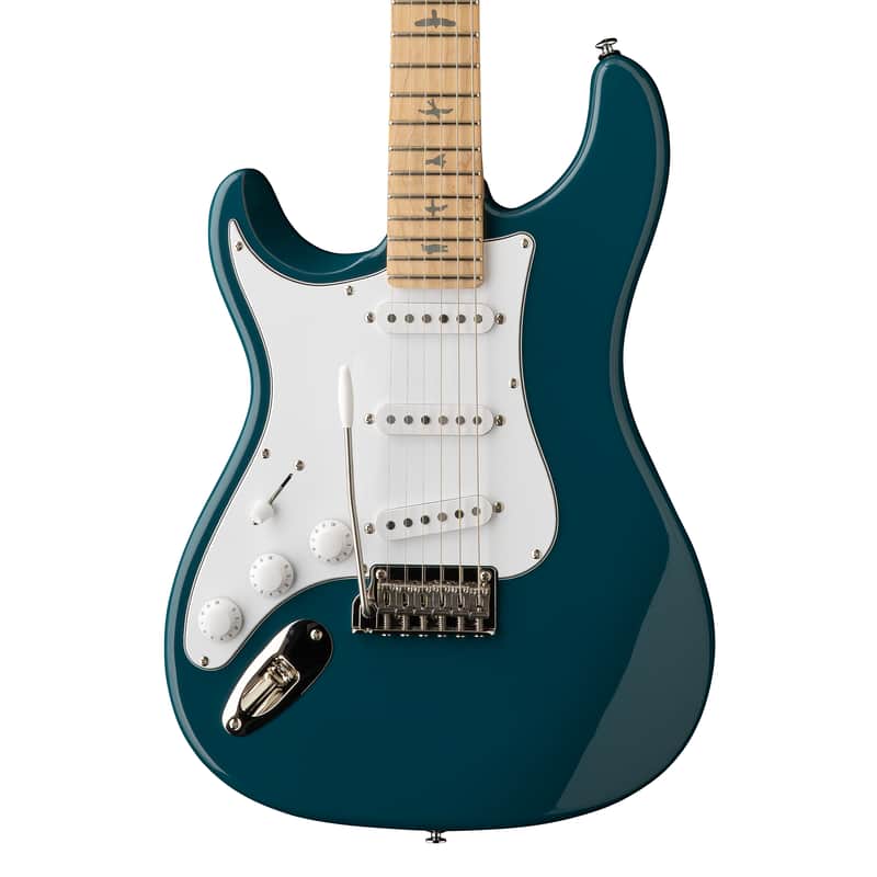 PRS SE Silver Sky Left-Handed Electric Guitar - Nylon Blue w/Maple FB image 1