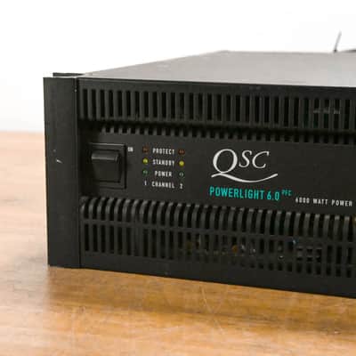QSC PowerLight 6.0 PFC Power Factor Corrected 2-Channel Power Amplifier CG011UP image 4
