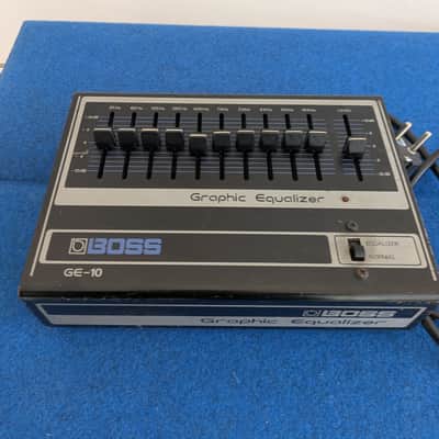 Boss GE-10 Graphic EQ 1976 - 1977 - Black - 220v image 5