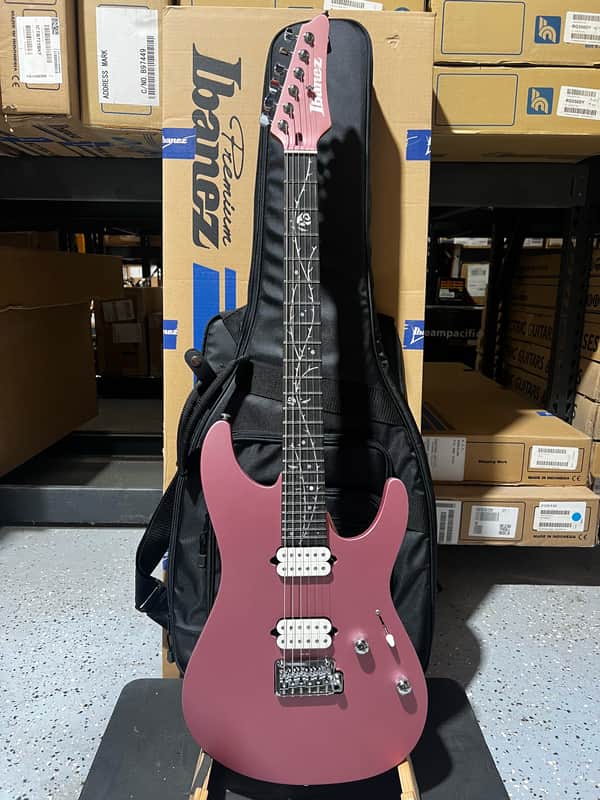 Ibanez TOD10 Tim Henson Signature Electric Guitar - Metallic Mauve image 1