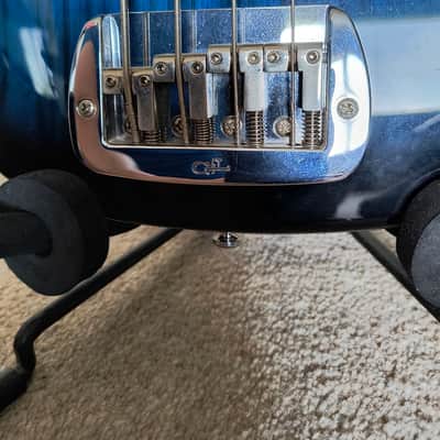 G&L Tribute Series L-2000 Bass with Maple Fretboard 2010s - Blueburst image 7