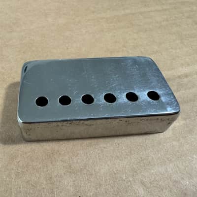 Gibson Vintage 1960's Chrome Patent # Pickup Cover ES SG 1965 1966 1967 1968 1969 image 1