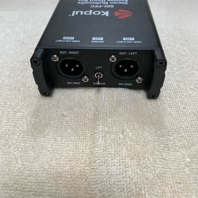 Immagine Kopul SDI-PCC Stereo Multimedia Passive Direct Box 2024 - Black - 3