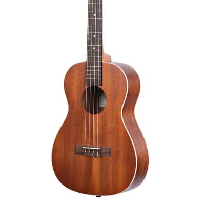 Kala KA-B Baritone Satin Mahogany Ukulele with Kala UB-B Bag image 5