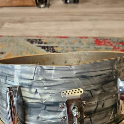 Gretsch Round Badge 14x5.5" Dixieland 6-ply Snare - Midnight Blue Pearl image 14