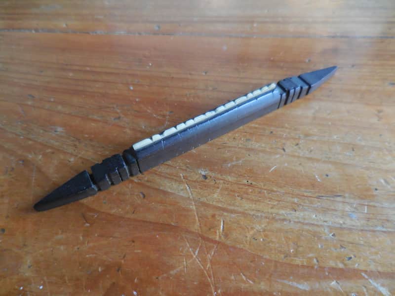 Vintage 12 String flat top moveable Guitar Bridge 1920's image 1