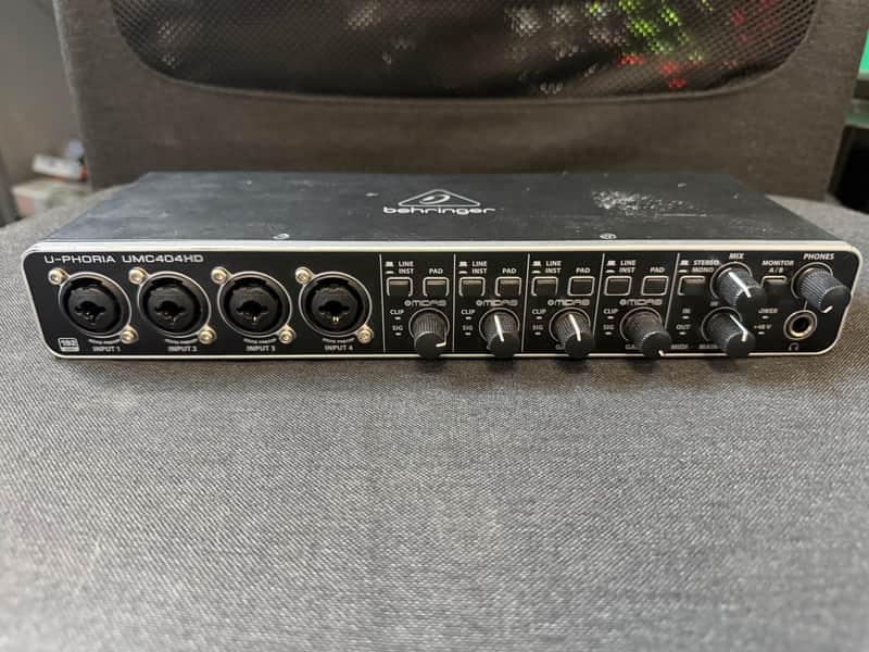 Behringer U-Phoria UMC404HD 4x4 USB Audio Interface 2015 - Present - Standard image 1
