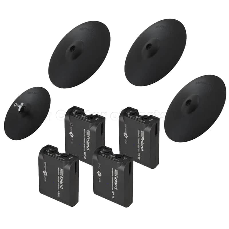 Roland 4CY-4WT-01 Wireless Electronic Cymbal 4-Pack image 1