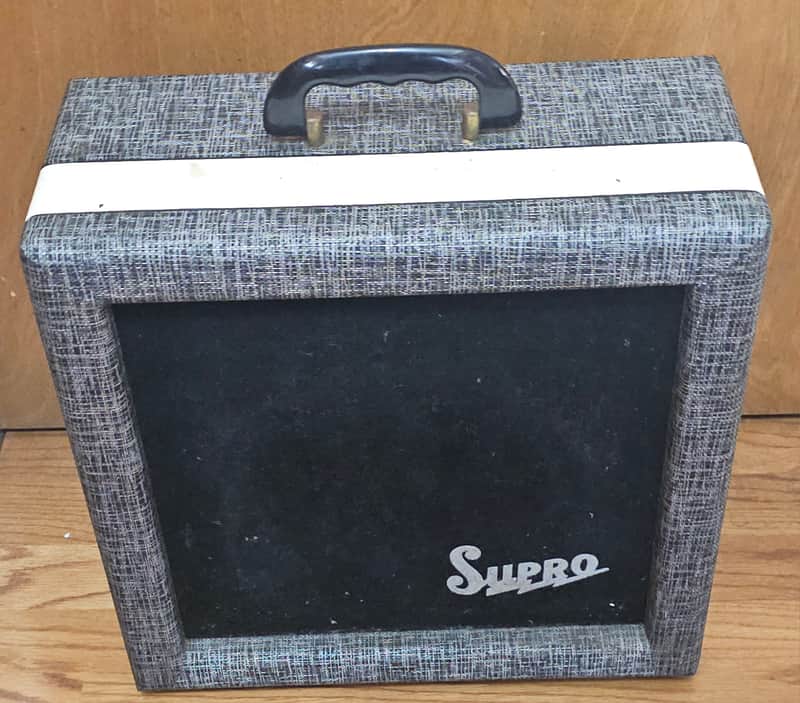 Supro Vintage Combo Tube Amp Amaxing Sounding Amp image 1