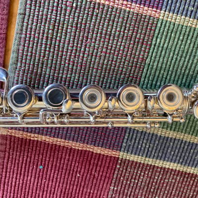 Armstrong Model 80B French Model Flute - Sterling Silver w/Gold Lip Plate - Overhauled image 7