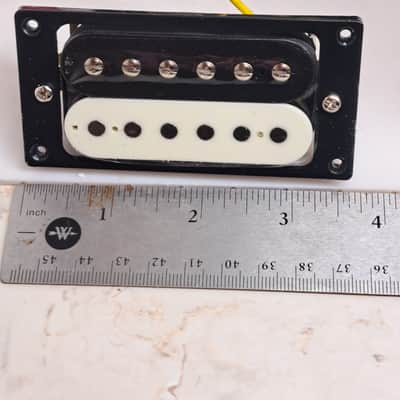 Gretsch HotWire Ceramic Humbucker Pickup Set-Neck & Bridge- Black & Cream Finish- New Unused Pulloff image 8