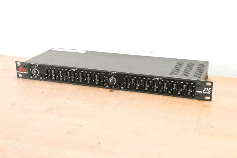 dbx 215 Dual Channel 15-Band Graphic Equalizer CG012WV image 1