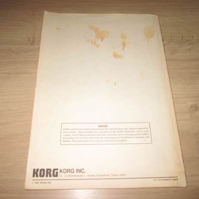 Korg Z1 Synthesizer Original Owner's Manual '97- Synthesizer Brochure/Catalog image 7