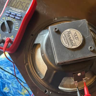 Randall 10-inch guitar speakers, set of four, 1980s, 8 ohms image 6