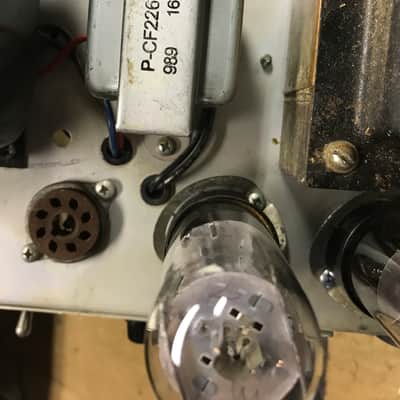 Fender Pro Reverb Vintage Silverface Guitar Amp chassis image 10