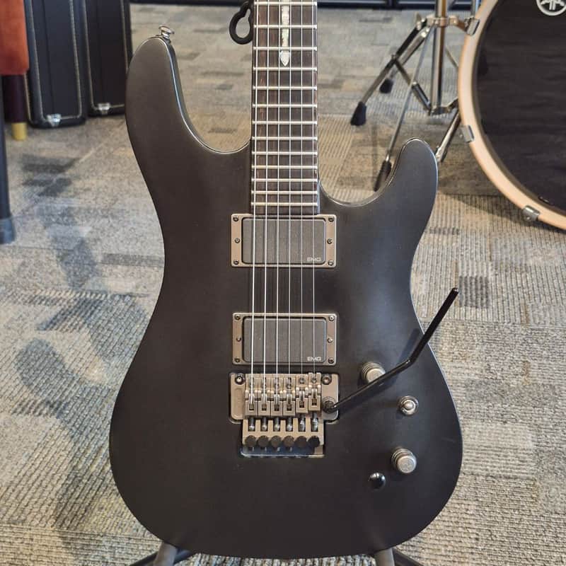 Used Cort EVL K6 Electric Guitar - Satin Black (7 lb 15 oz) image 1