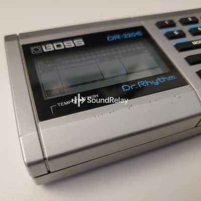 Boss Dr. Rhythm DR-220E - 1980s Drum Machine - Silver - Tested image 2