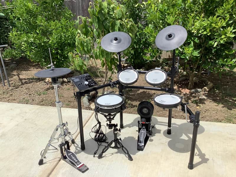 Roland TD-25K V-Drum Kit with Mesh Pads 2010s - Black image 1