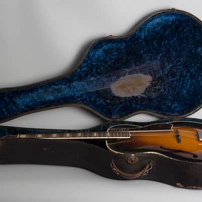 D'Angelico Style A Arch Top Acoustic Guitar (1938), ser. #1368, original black hard shell case. image 10