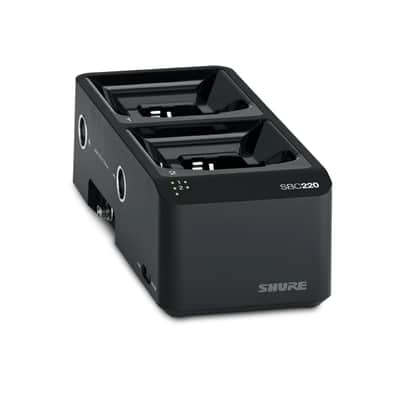 Shure SBC220 2-Bay Networked Docking Charger image 1