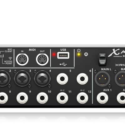 Behringer XR12 12-Input Digital Mixer with 4 Programmable Midas Preamps USB Stereo Recorder image 7