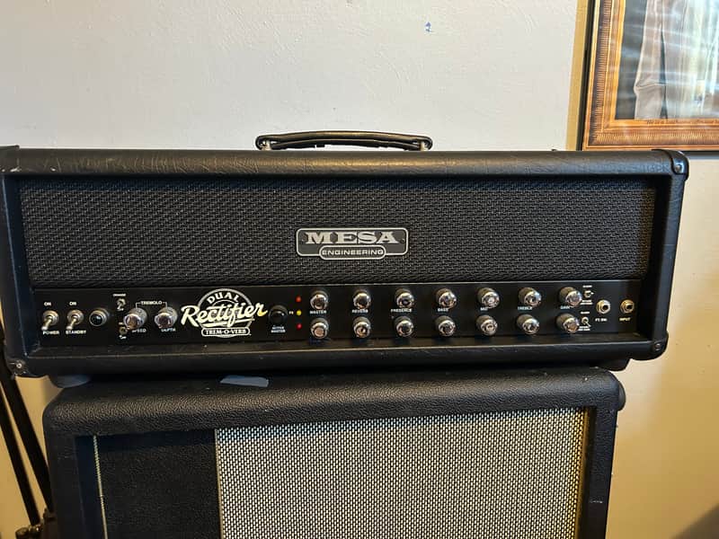 Mesa Boogie Dual Rectifier Trem-o-Verb 2-Channel 100-Watt Guitar Amp Head 1993 - 2002 - Various image 1