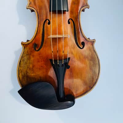 Fine Italian labeled Violin Stefano Scarampella di Brecia Fece In Mantova 1855 image 6