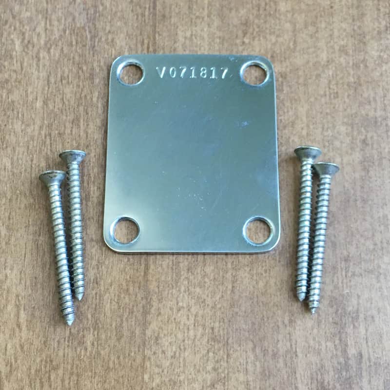 1994 Fender USA Made American Vintage Spec Reissue Serial Aged Relic Neck Plate image 1