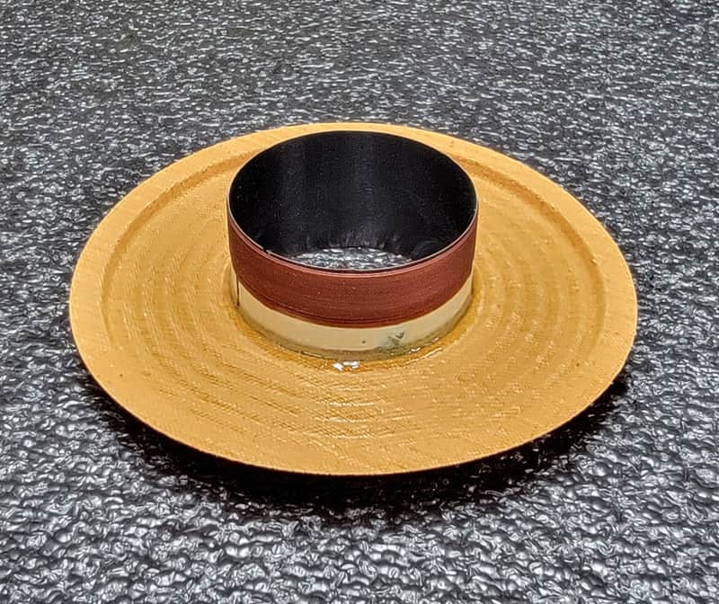 Cerwin Vega ER-124-16 Genuine Factory Voice Coil w/Attached Spider (16 ohms) image 1