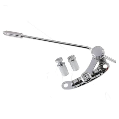 Semi Hollow Tailpiece Replacement For 6 Strings Jazz Archtop Electric Guitar image 1