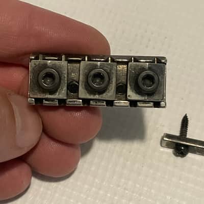 2000's Korean Ibanez RG & S Series Cosmo Black Locking Nut & Retainer Bar image 5