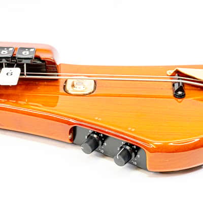 Suzuki Kohaku CHK-4 Electric Bass Taishogoto 2-String 27-Key w/ Case Japan image 9