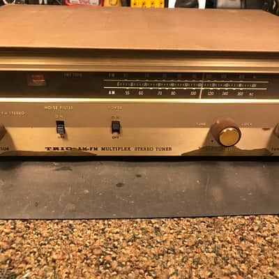 Trio Multiplex Pre-Kenwood AM FM Multiplex Stereo Tuner (12 Tube unit) EX 3D Sound 60s image 3