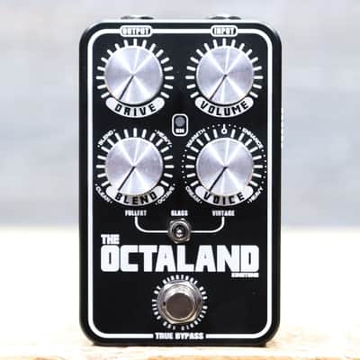 King Tone Octaland V2 Super Smooths Octave Fuzz Effect Pedal w/Box #OC221251 image 1