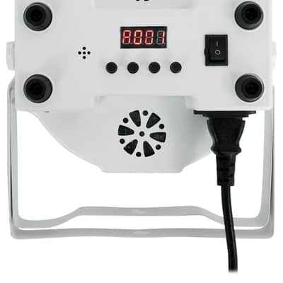 Rockville BATTERY PAR PACK 61 V2 White 8) Rechargeable Wash Lights+Charging Case image 5
