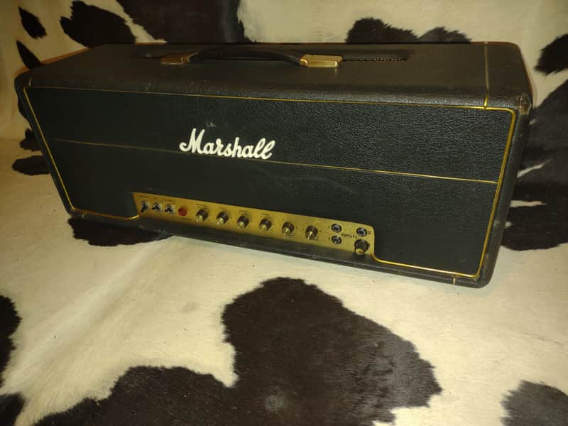 1973 Marshall JMP 1959 Super Lead 2-Channel 100-Watt Guitar Amp Head- Small Logo image 1