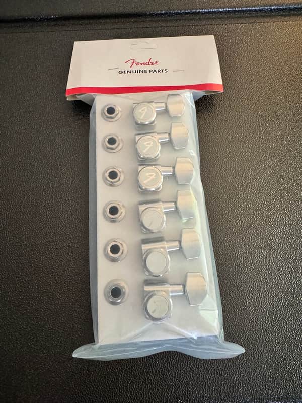 Fender Fender Chrome Locking Tuners 0990818100 2026 - Chrome image 1