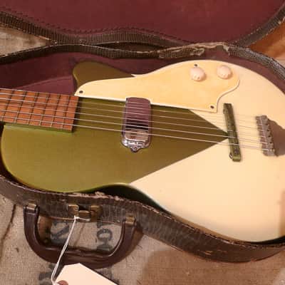Old Kraftsman K-136 Newport 1950's Green & Cream image 13