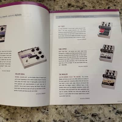 Electro-Harmonix Catalog 2002 holy hillier grail Russian big muff baseballs small stone graphic fuzz wiggler worm poly chorus memory Man tube zipper hot tubes image 4