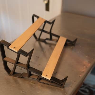 2 Handmade Eurorack Cases with extras Tip-top HEK 2023 - Black image 6