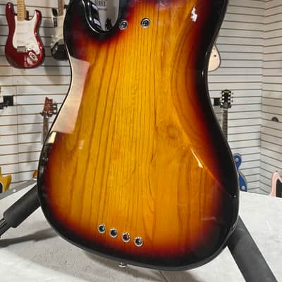 Lakland Skyline P style Vintage Bass - Three Tone Sunburst w/Rosewood Fretboard & PLEK*D #229 image 12