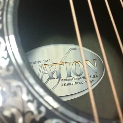1979 Ovation Custom Legend 1619-4 Natural image 9