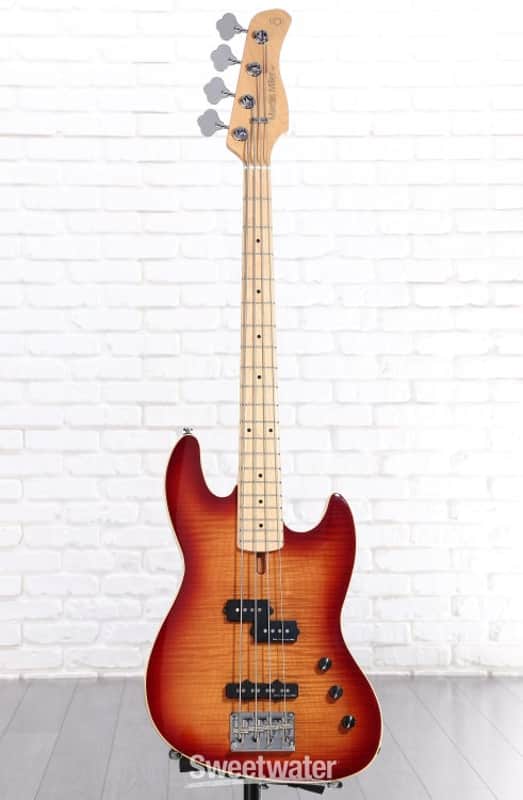 Sire Marcus Miller U5 Alder 4-string Bass Guitar - Tobacco Sunburst (MMU5A4TSd1) image 1