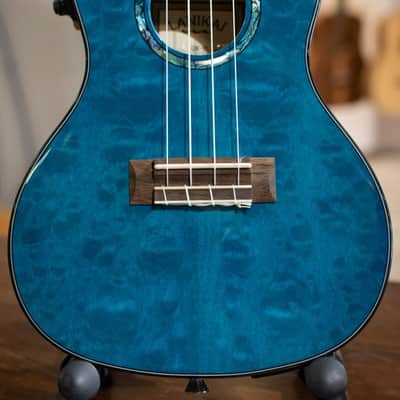Lanikai QM-BLCEC Cutaway Concert Ukulele image 3