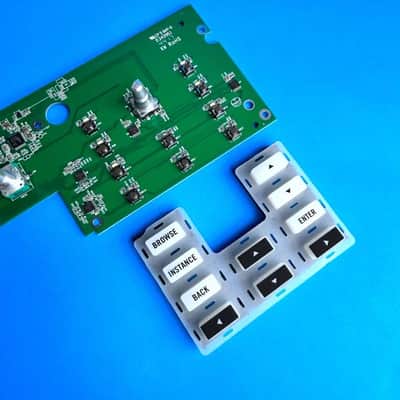 NI KOMPLETE S25 MK1 MIDI Keyboard Part: Control Panel Knob Button Board PBC02-F0 image 6