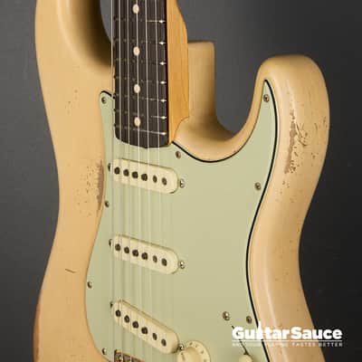 Fender Custom Shop Masterbuilt Andy Hicks ’59 Stratocaster Relic 2025 - Vintage Blonde (COD 1934NG) image 8