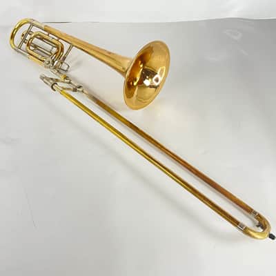Used Bach 42BG Bb/F Tenor Trombone (SN: X4501) image 1